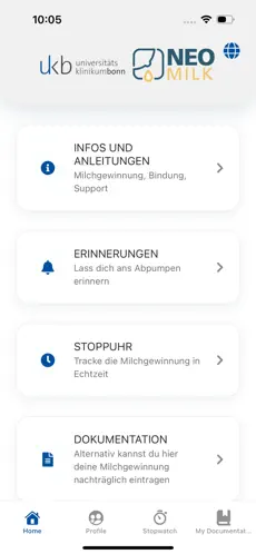 Neo-MILK app screenshot 2